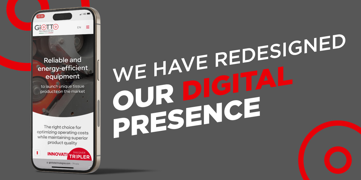 Giotto Technologies launches new website to enhance customer experience and showcase innovative tissue converting solutions